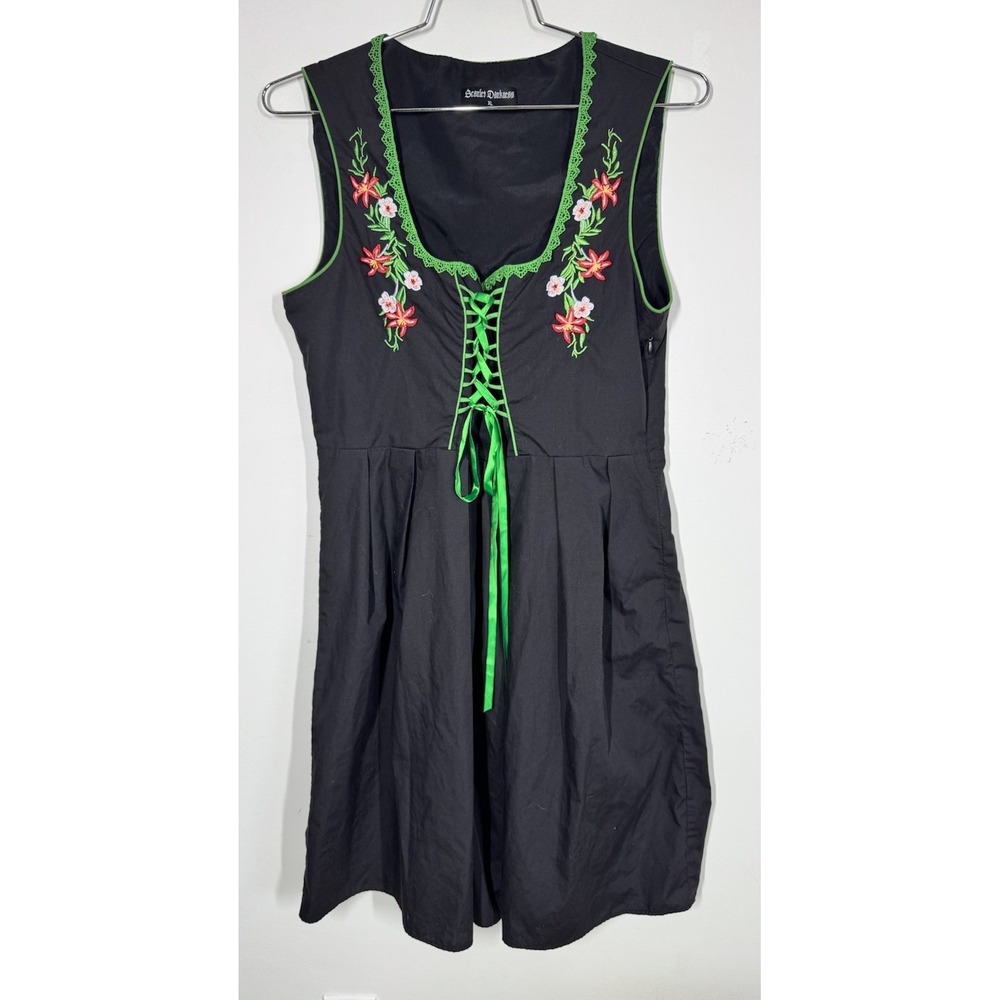 Scarlet Darkness Women's Beer Wench Renaissance Dress Costume Cosplay‎ Size XL